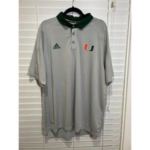 Adidas Miami Hurricane Polo Shirt‎ - Size XXL